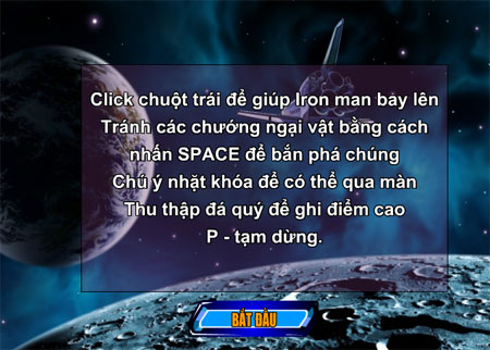 Iron Man chiến tranh không gian