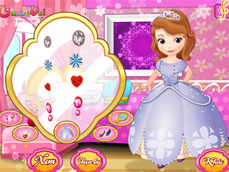 Sofia giặt quần áo