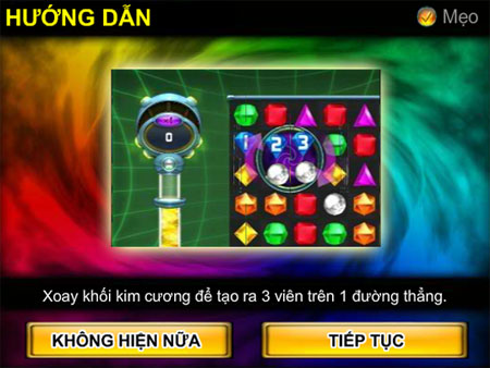 Xếp hình kim cương 2