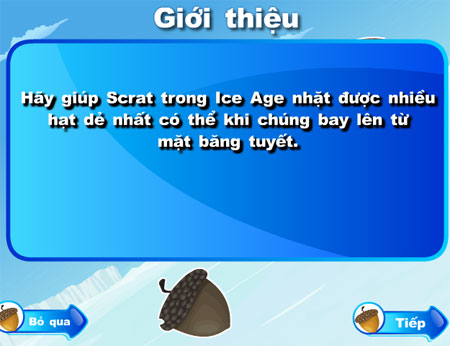Scrat nhặt hạt dẻ