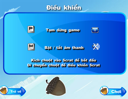 Scrat nhặt hạt dẻ