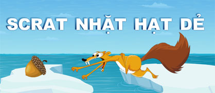 Scrat nhặt hạt dẻ