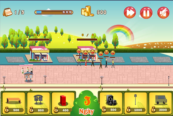 Game Mua sắm và quản lý Online 24h