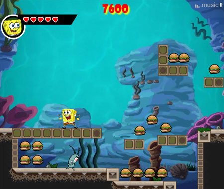 Cú sút của Spongebob