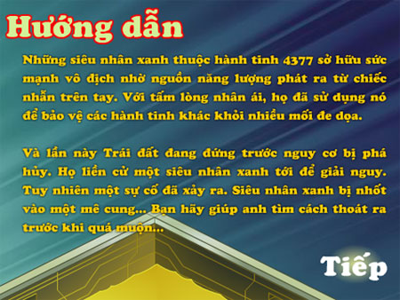 Siêu nhân xanh phiêu lưu