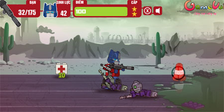 Transformer diệt Zombie