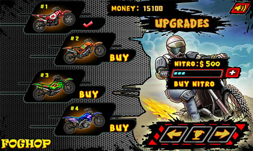 Lái mô tô địa hình