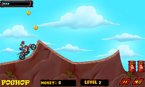 Lái mô tô địa hình