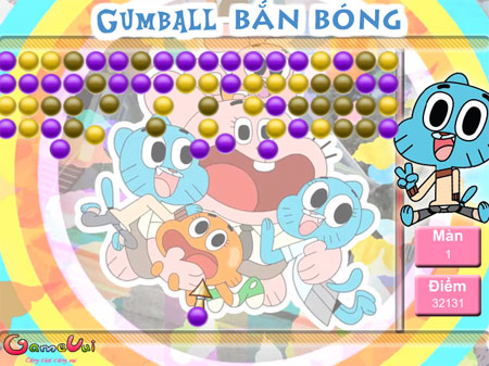 Gumball bắn bóng