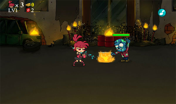 Game Người đẹp diệt Zombie 2 - Zombies Eat My Stocking - Game Vui