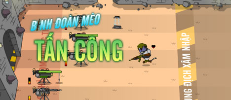 Binh đoàn mèo tấn công