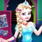 Elsa tới trường