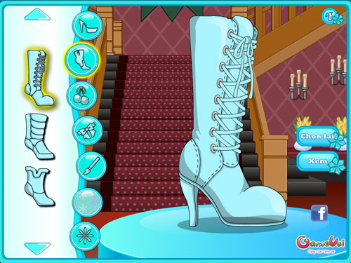 Elsa thiết kế giày