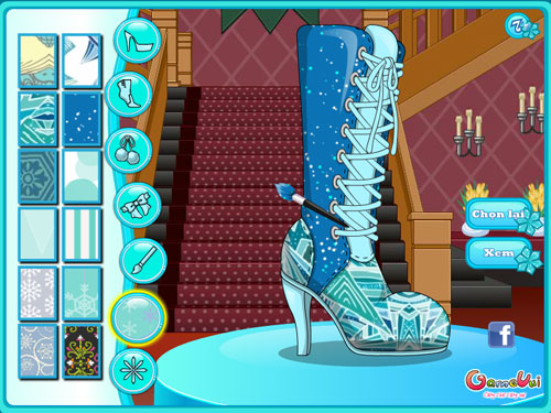 Elsa thiết kế giày