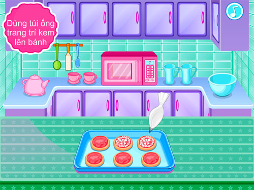 Làm bánh quy đường