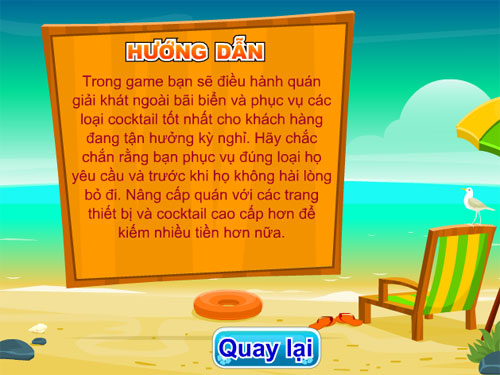 Quán giải khát bãi biển