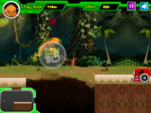 Ben 10 vượt rừng rậm