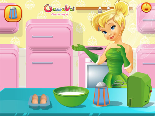 TinkerBell làm bánh