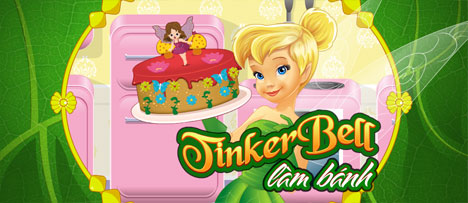 TinkerBell làm bánh