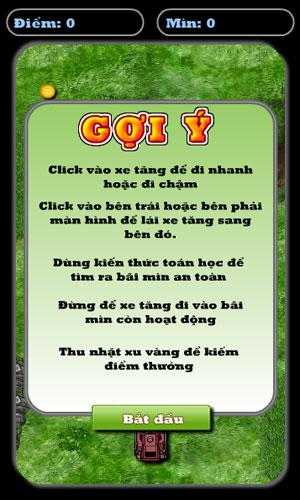 Lái xe tăng học toán