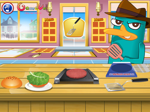 Perry làm Hamburger