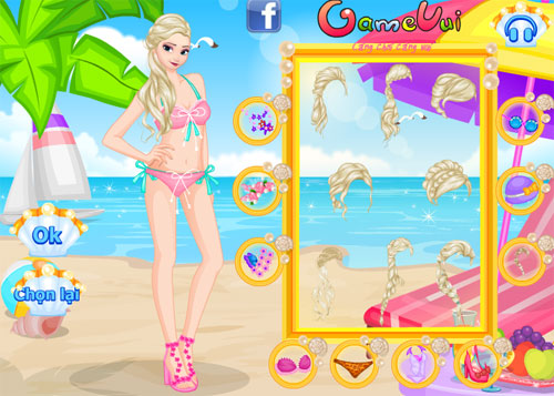 Elsa đi nghỉ mát