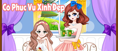 Cô phục vụ xinh đẹp