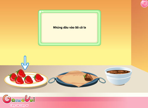 Dâu tây phủ Socola