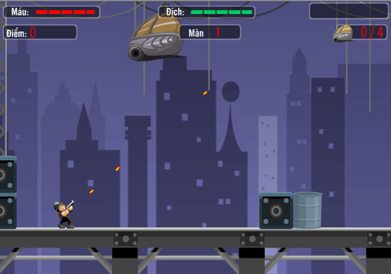 Bắn súng trên cầu