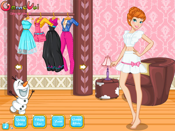 Mua trang phục cho Năm học mới của Anna