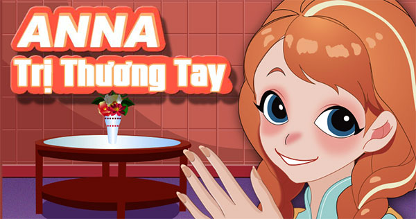 Anna trị thương tay