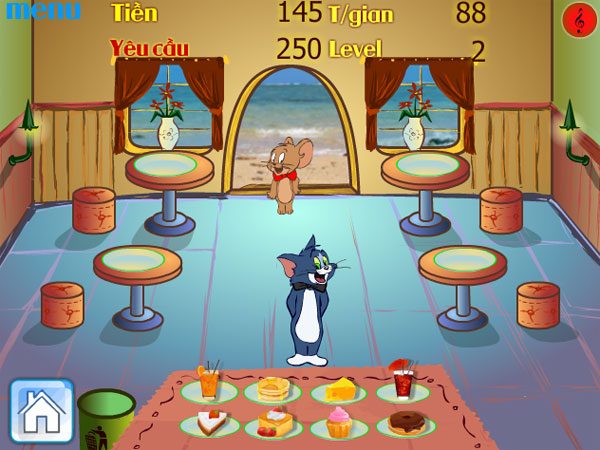 Bắt đầu mở cửa Quán ăn mèo Tom