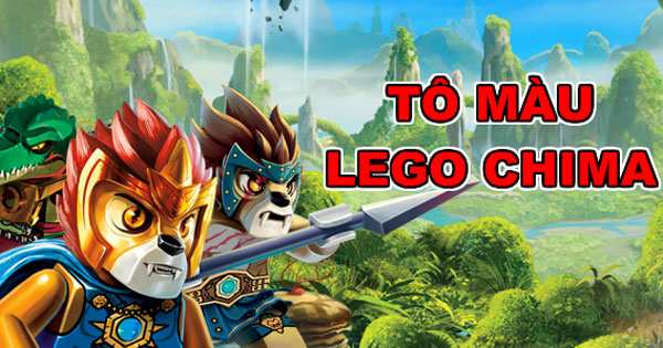 Tô màu Lego Chima