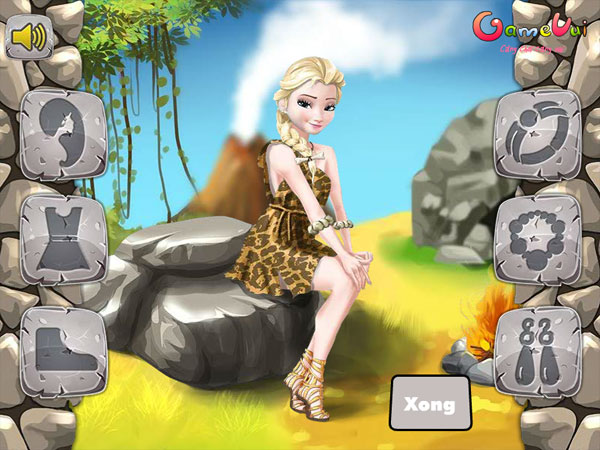 Chọn trang phục trong Elsa du lịch thời gian