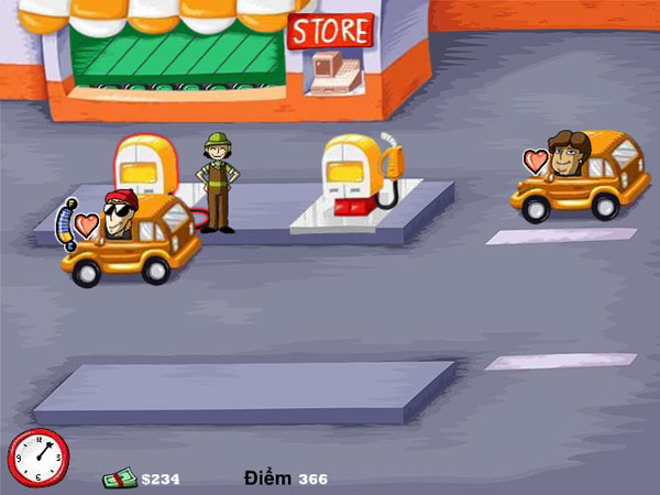 Phục vụ khách hàng trong Quản lý trạm xăng 2