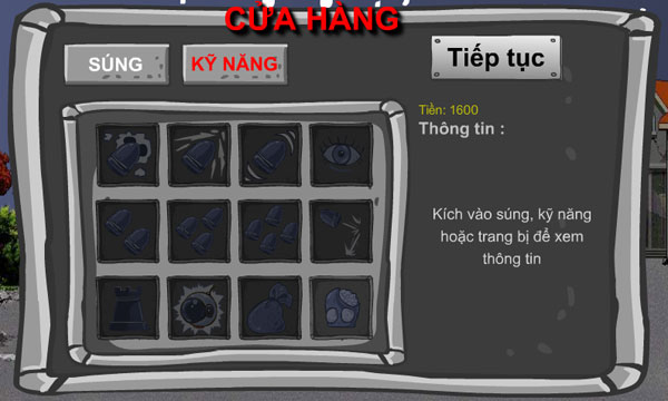 Mua kỹ năng trong Regular Show phòng thủ