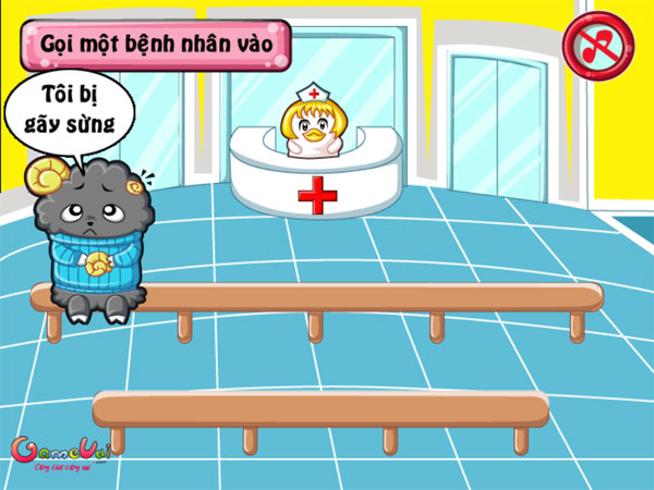 Đón bệnh nhân giúp Bác sĩ heo hồng