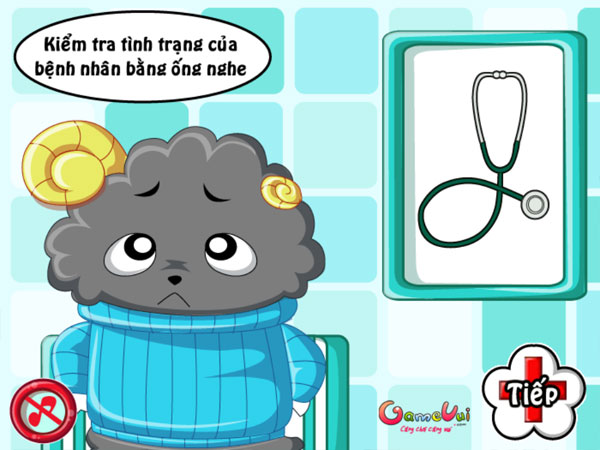 Kiểm tra tình trạng bệnh nhân với Bác sĩ heo hồng