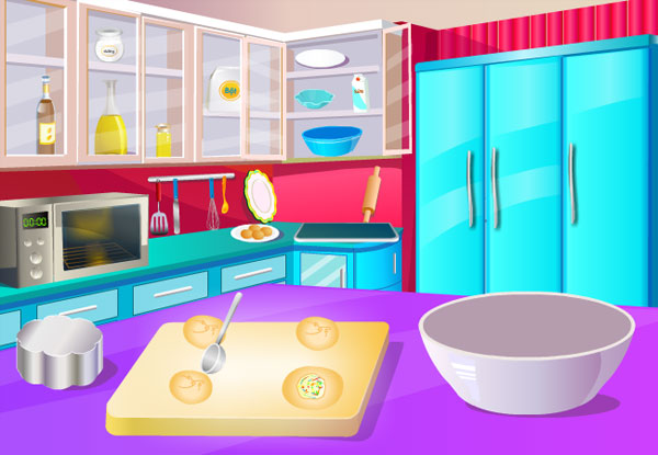 Tạo hình bánh trong Làm bánh trung thu 2