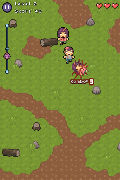 Màn hình chơi game Diệt xác sống