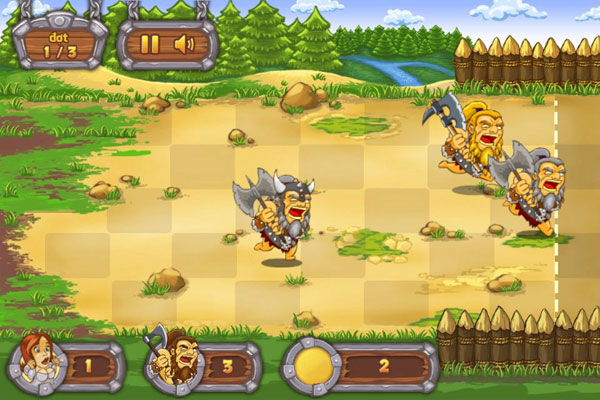 Màn hình chơi gameThợ săn Barbarian