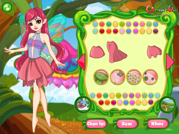 Chọn váy trong Thời trang tiên nữ 3