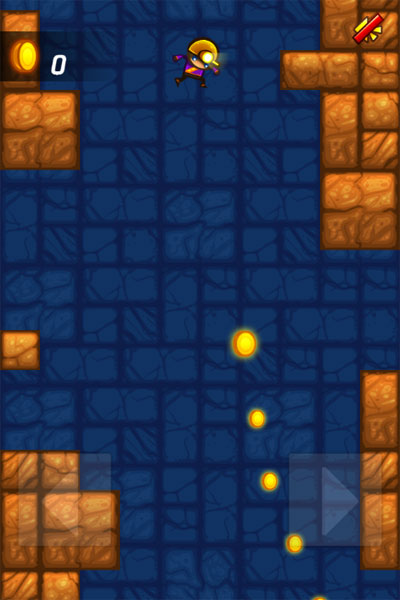 Màn hình chơi game Thám hiểm hang sâu