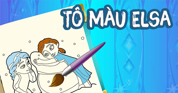 Tô màu Elsa