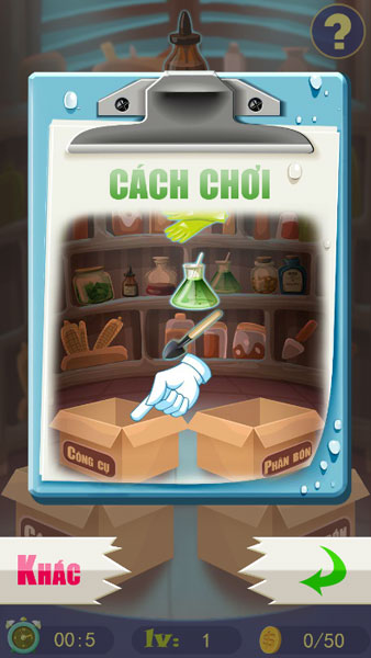 Cách chơi Dọn dẹp nông trại