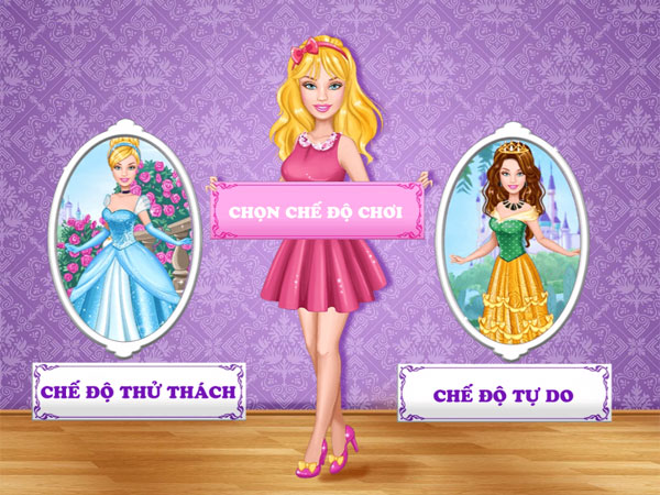 Chế độ chơi Thiết kế váy công chúa
