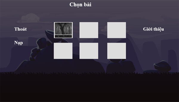 Chọn bài chơi Pháp sư phiêu lưu