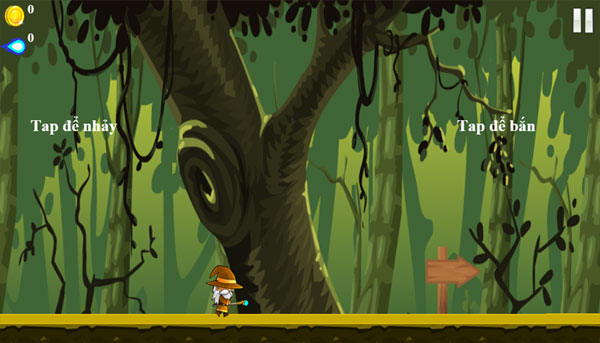 Chơi game Pháp sư phiêu lưu