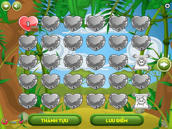 Chọn bài chơi Tình yêu hoang dã 2