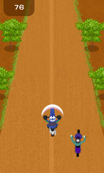 Màn hình chơi game Mô tô thể thao